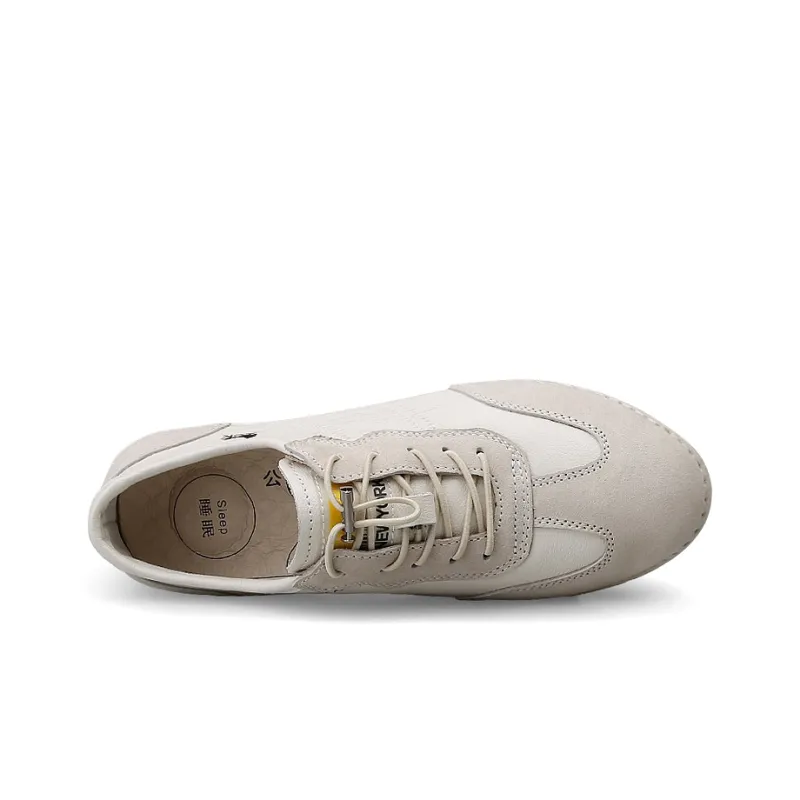 BECK Casual Single Shoes Women's Ecru-5
