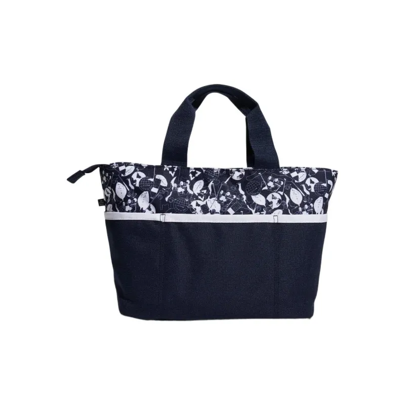 Adidas Polyester Golf Ball Pouch Handbag Regular Unisex Marine Blue/White-2