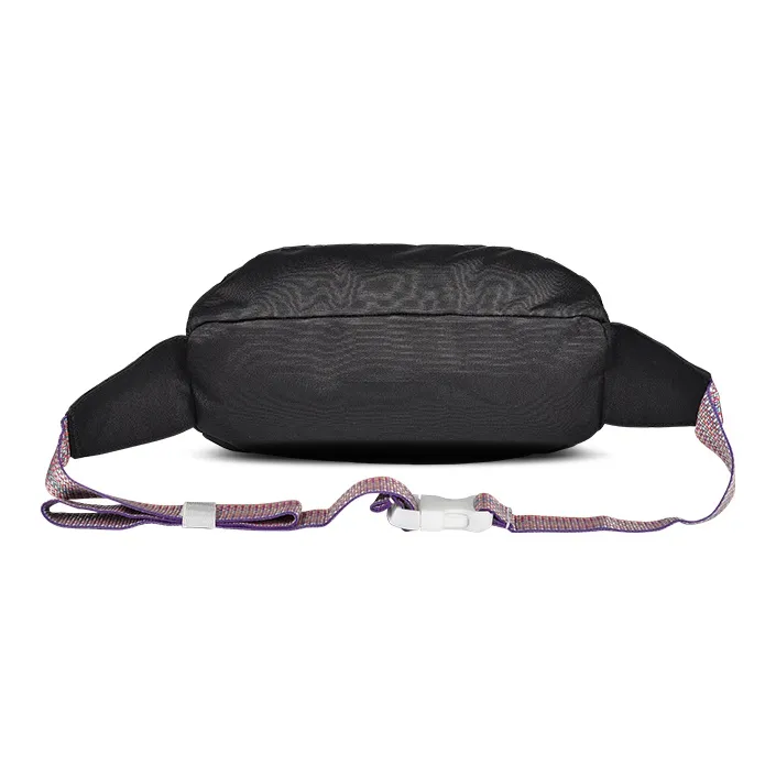 JanSport Fabric Shoulder Bag Crossbody Bag Sling Bag Fanny Pack Large Size Unisex Black-3