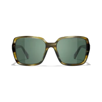 CHANEL Sunglasses Women's Brown