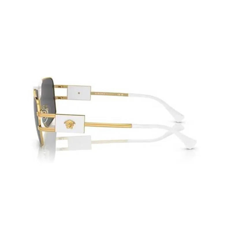 VERSACE Medusa Steel Sunglasses-1