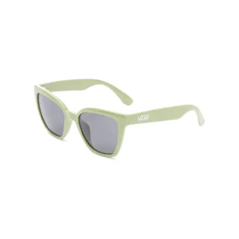 Vans Plate Frame Irregular Shape Sunglasses Women's Green