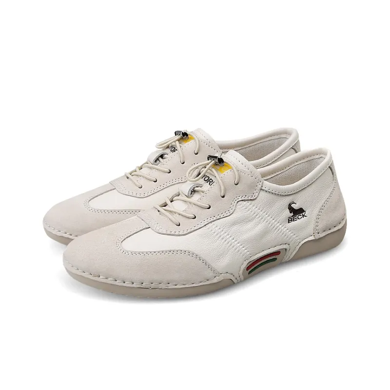 BECK Casual Single Shoes Women's Ecru-7