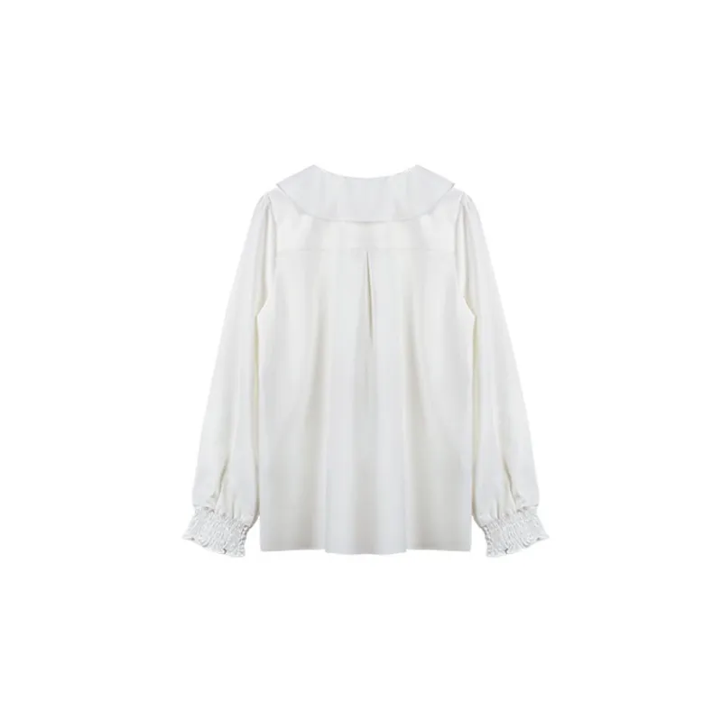 Migu Shirts Women's Light Dust, White-1