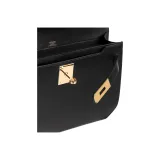 Pochette Hermes Jige grand modèle en cuir Courchevel vert