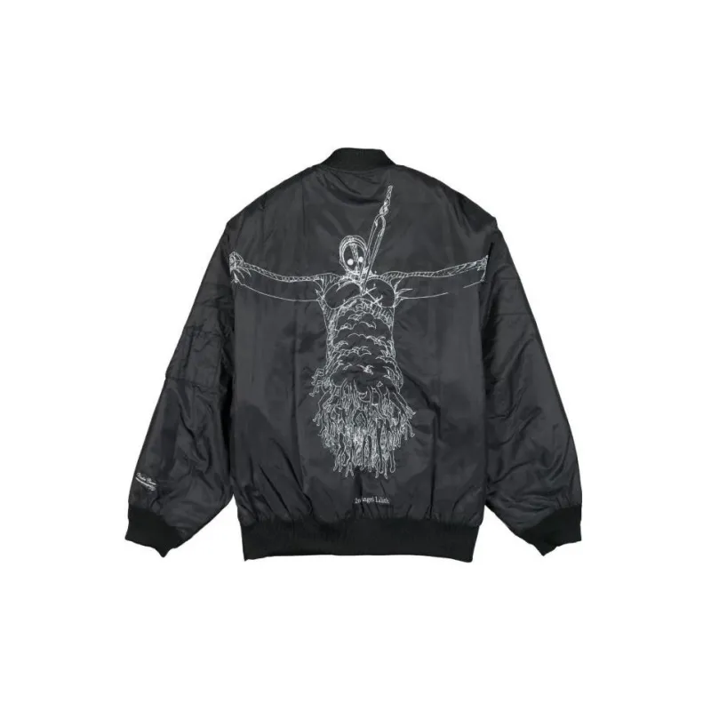 UNDERCOVER X Evangelion Bomber Jacket 'Black'-1