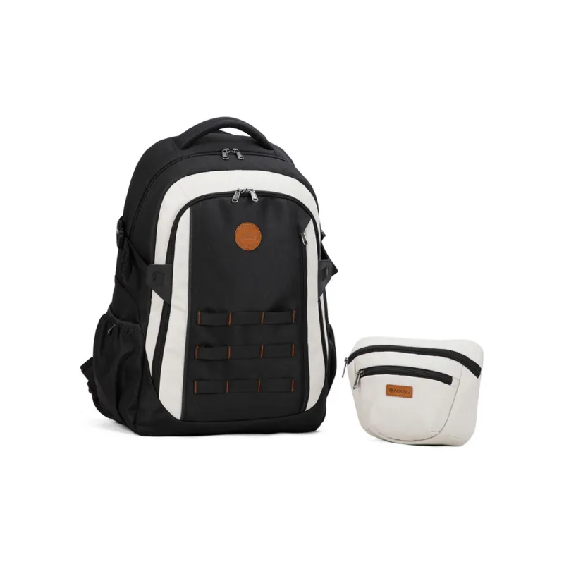 AOKING AK Polyester Backpack Large Size Unisex Black-5