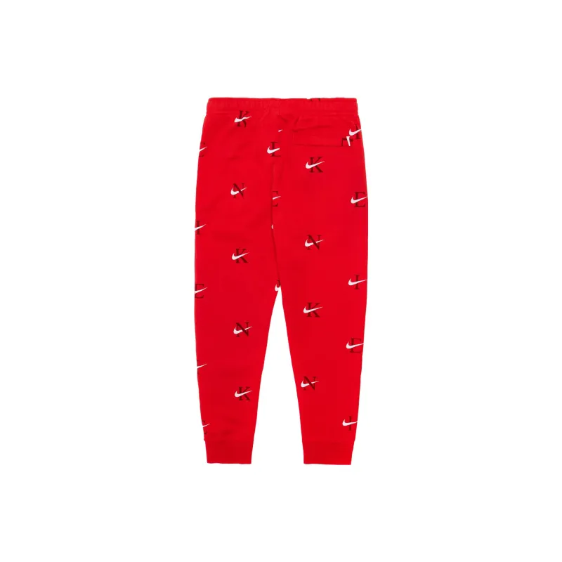 Nike Knitted Sweatpants Men Red-1