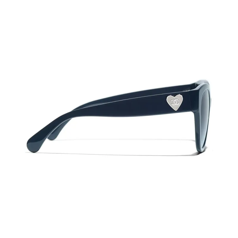 CHANEL Sunglasses Women's Blue-1