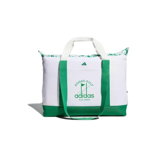 Adidas Polyester Tote Bag, Shopping Bag, Shoulder Bag, Handbag Regular Men's Green/White