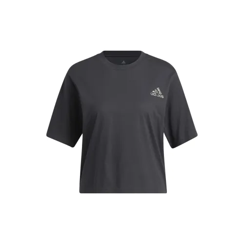 Adidas Crop Tops Women's Black