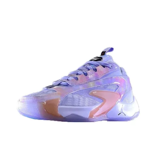 Jordan Luka 2 Luka 2 Durable Breathable High Top Basketball Shoes Men's Purple