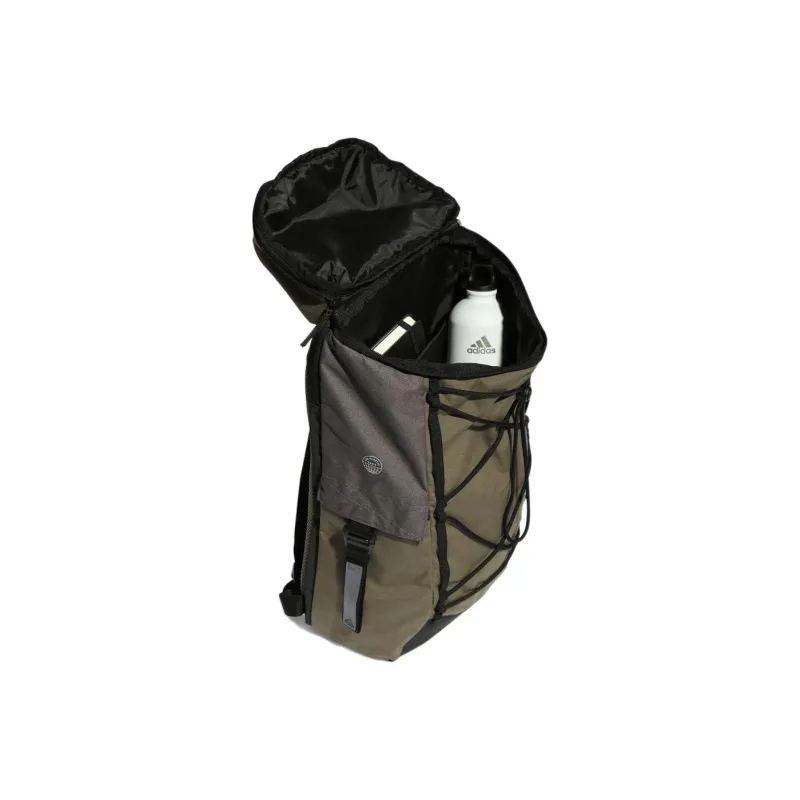 Adidas Polyester Backpack Regular Unisex Olive Green-2