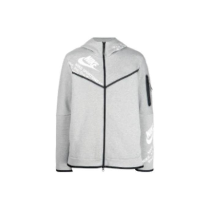 Nike Sportswear Tech Fleece outlet Graphic Full Zip Hoodie Hoodie Size: Medium