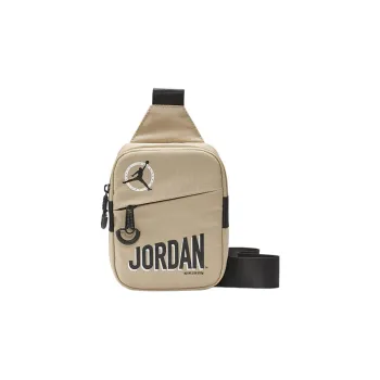Jordan Polyester One Shoulder Crossbody Fanny Pack Unisex Brown