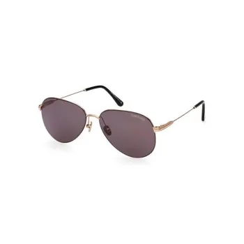 TOM FORD Irregular Shape Sunglasses Unisex Gold