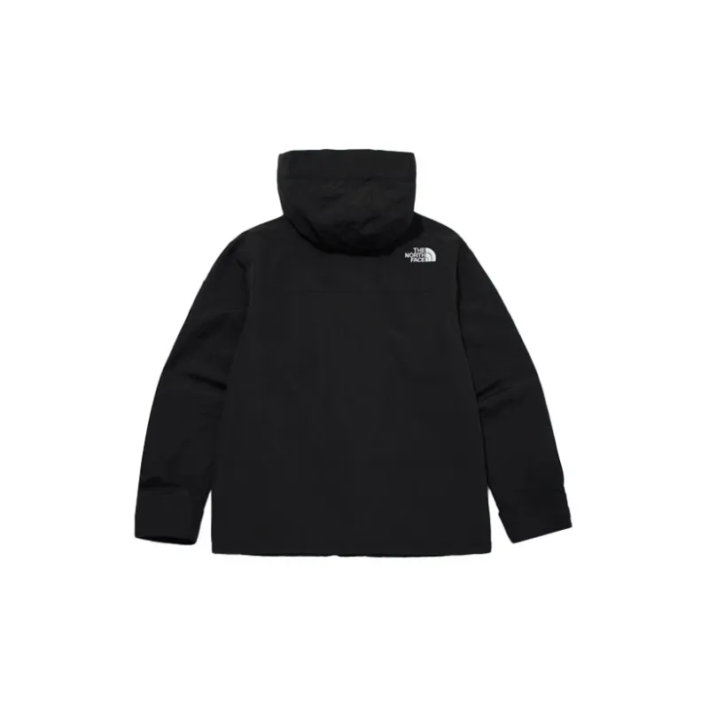 THE NORTH FACE Waterproof And Windproof Windbreaker Jacket Unisex Black-1