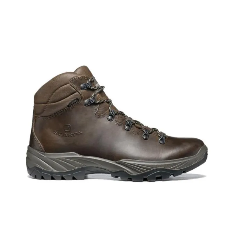 SCARPA Earth Terra Anti Slip Wear Resistant High Top Outdoor Shoes Men's Brown-1
