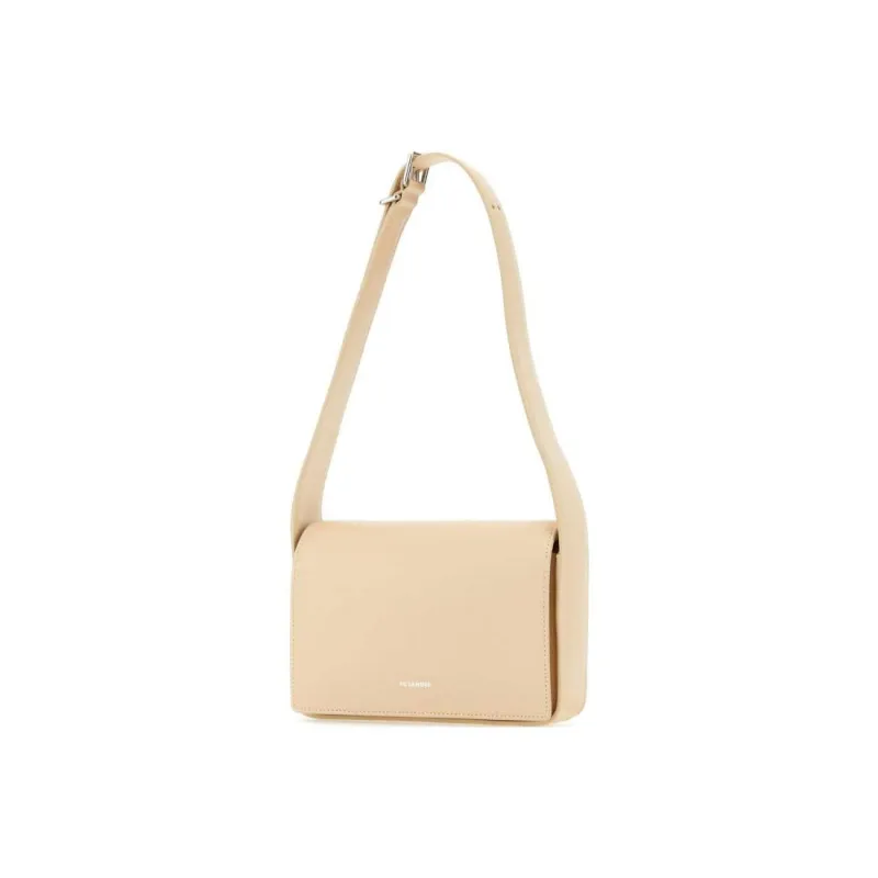 JIL SANDER Logo Printed Small Sling Shoulder Bag-2