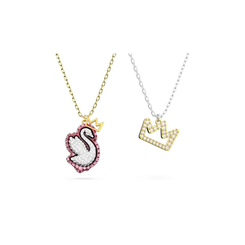 Swarovski Gold-Plated Chain Pendant Women's Gold-0