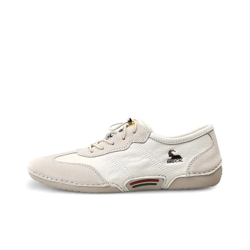 BECK Casual Single Shoes Women's Ecru-4