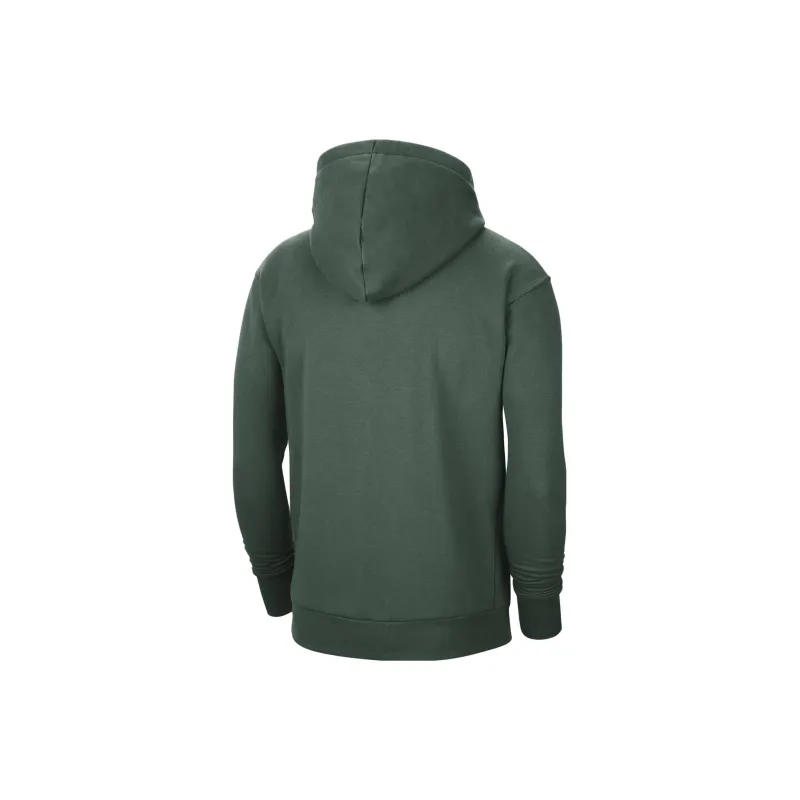 Nike Nba Milwaukee Bucks Fleece Pullover Loose Fit Hoodie-1