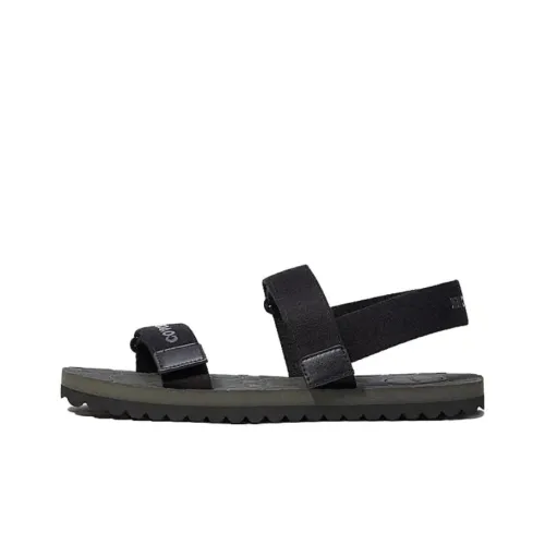 COACH Beach Sandals Men Black