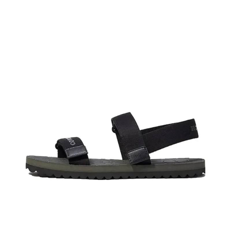 COACH Beach Sandals Men's Black-0