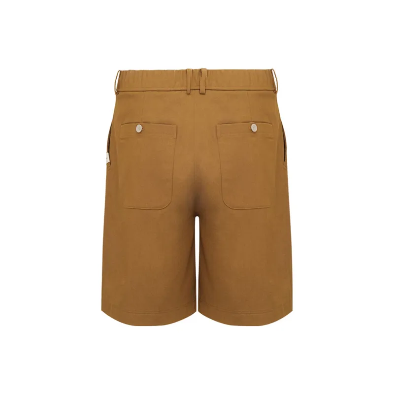 LI NING 1990 Classic Collection Casual Shorts Men's Tea Olive Brown-1