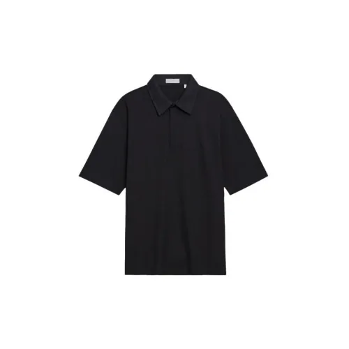 THEORY Designer Co-authored Collection Polo Shirts Men Black