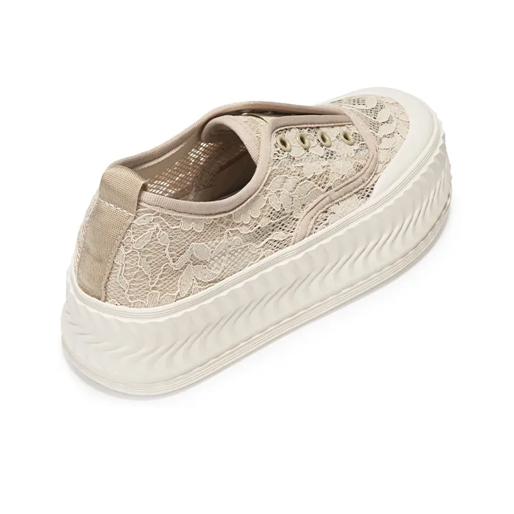 OMS Stylish Skateboarding Shoes 4cm Women's-12