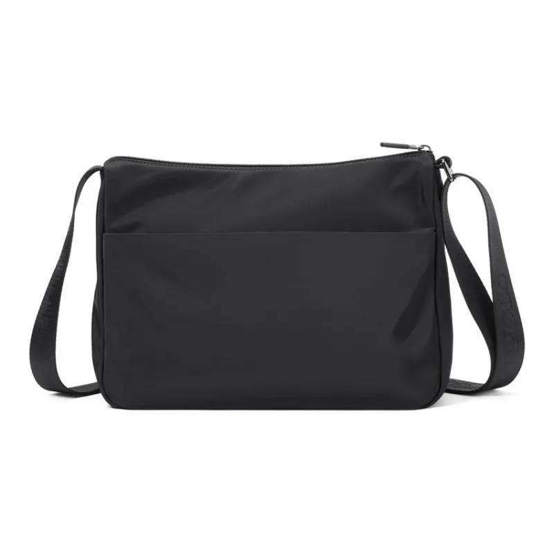POLO Fabric Shoulder Bag Men's Black-2