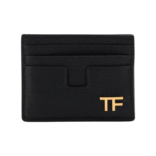 TOM FORD Logo Plaque Folded Card Holder