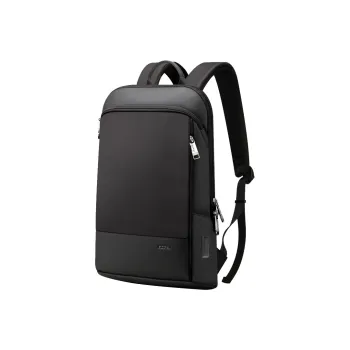 BOPAI Fabric Laptop Bag Backpack Men's Black