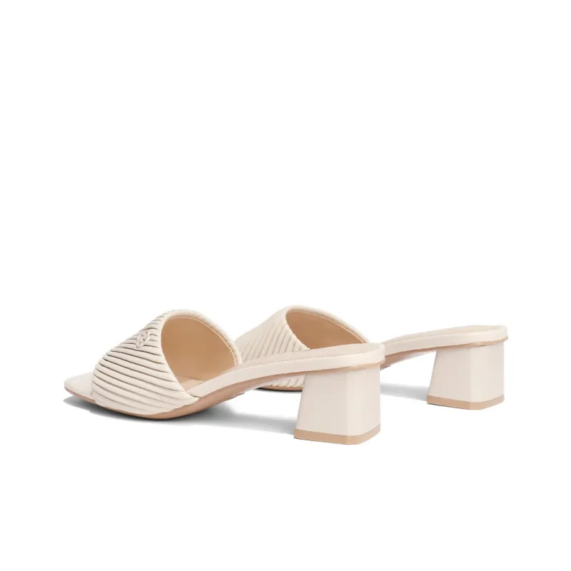 BELLE Slide Slippers Women's Purple/Beige/White-6