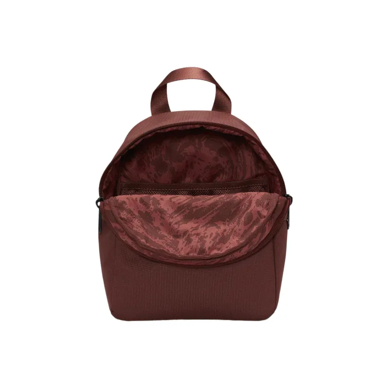 Nike Polyester Backpack Mini Unisex Brown Red-3