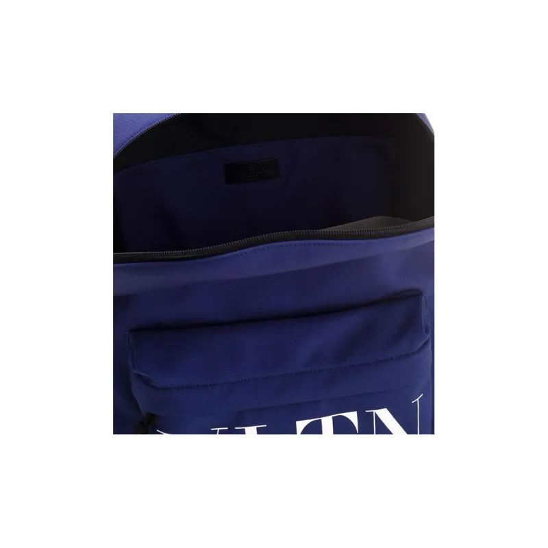 Valentino Vltn Logo Printed Zip Up Backpack-5