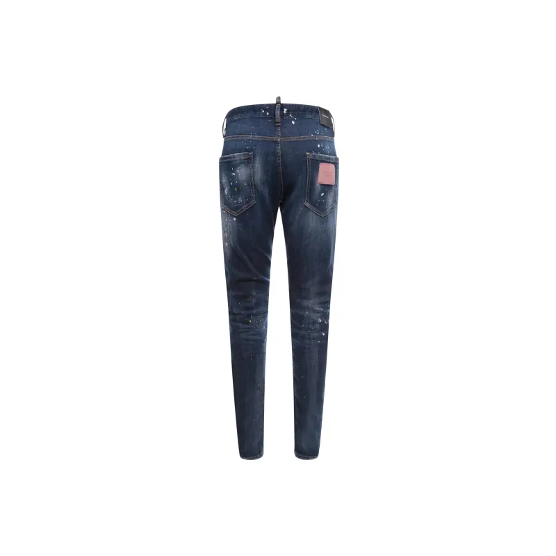 DSQUARED 2 Twimphony Paint Splatter Effect Jeans-1