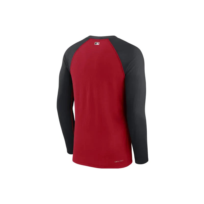 Nike Arizona Diamondbacks Authentic Collection Game Time Men's Nike Dri FIT Mlb Pullover Crew-1