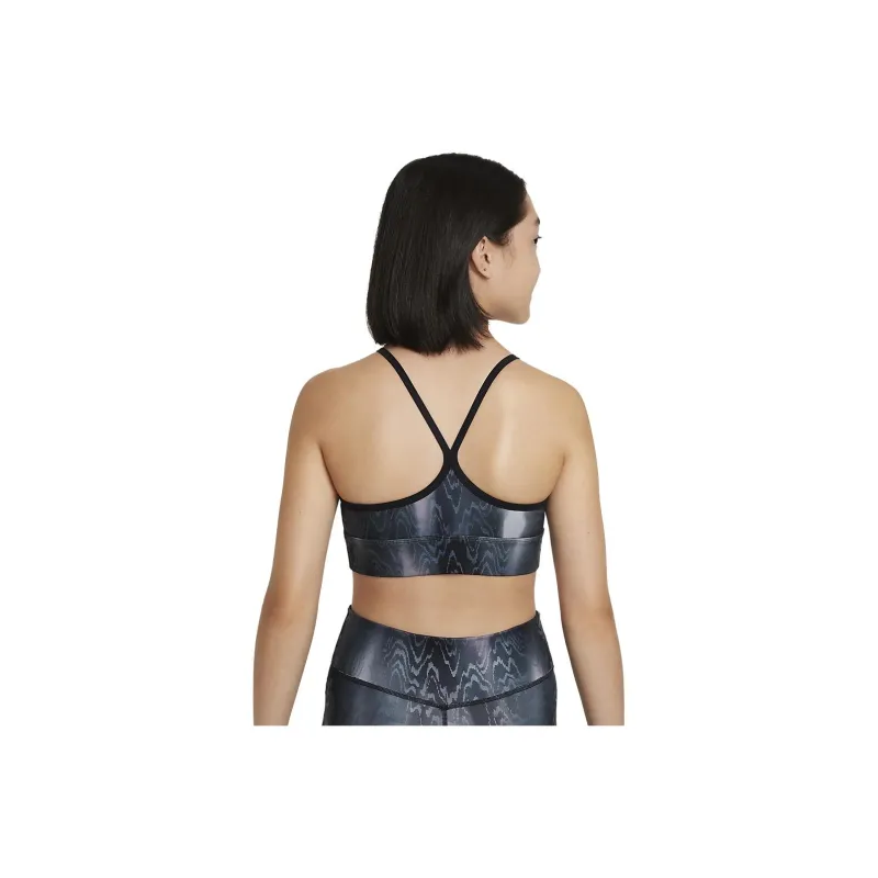 Nike Dri FIT Indy Icon Clash Big Kids' Girls' Sports Bra Extended Size-1