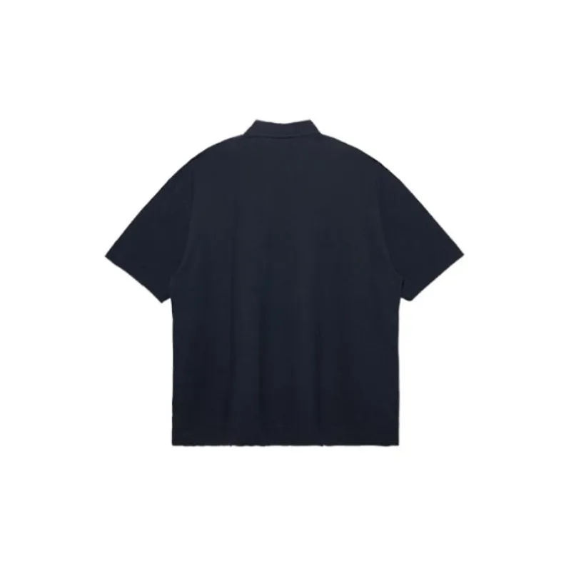 New Era Polo Shirt Men's Navy Blue-1