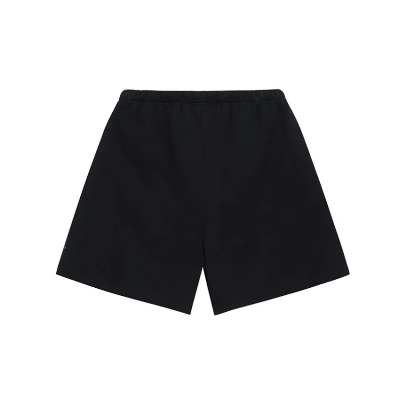 TCH Casual Shorts Unisex Black With Silver Logo-1