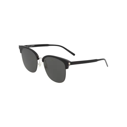 SAINT LAURENT Browline Sunglasses Unisex Black