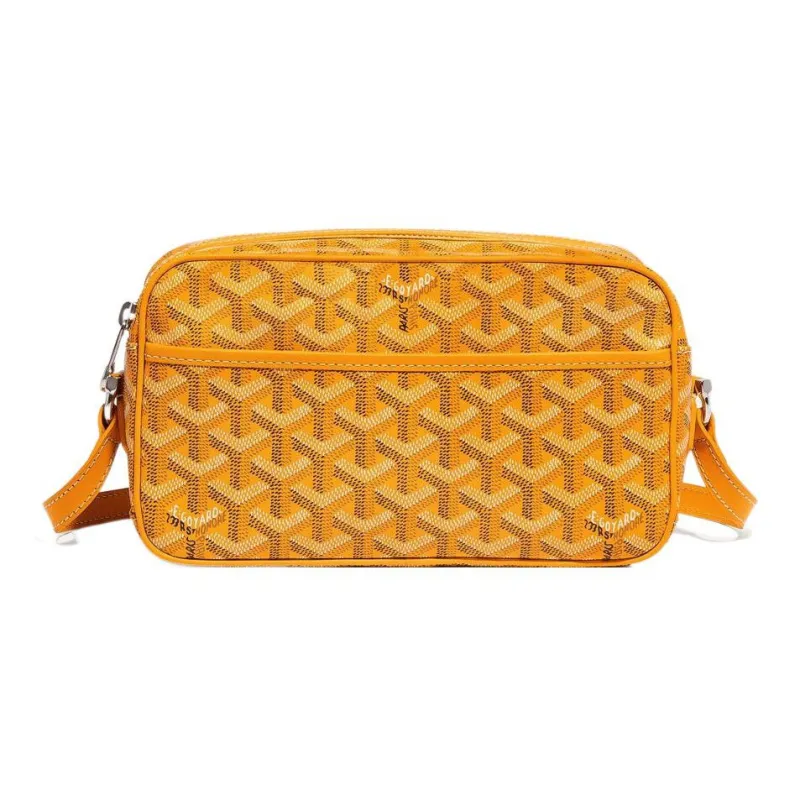 GOYARD Cap Vert Canvas With Leather Messenger Bag Camera Bags Shoulder Bag Crossbody Bag Small Size Unisex 11 Colors-23