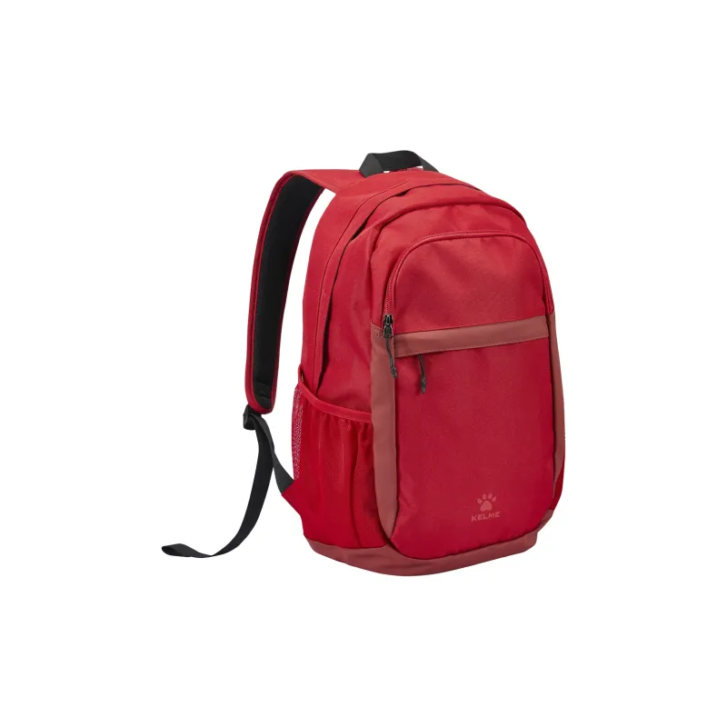 KELME Polyester Backpack Medium Size Unisex Black/Dark Blue/Burgundy-10