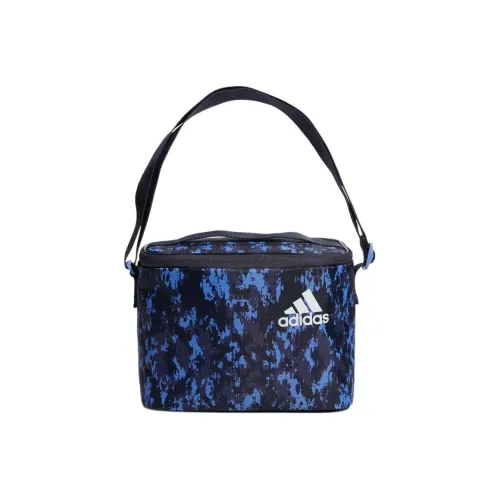 Adidas Polyester Ice Bag One Shoulder Handbag Regular Unisex Blue