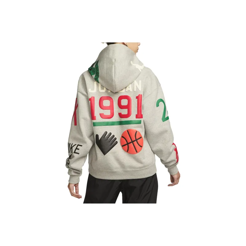Jordan X Nina Chanel Abney Hoodie Grey-1