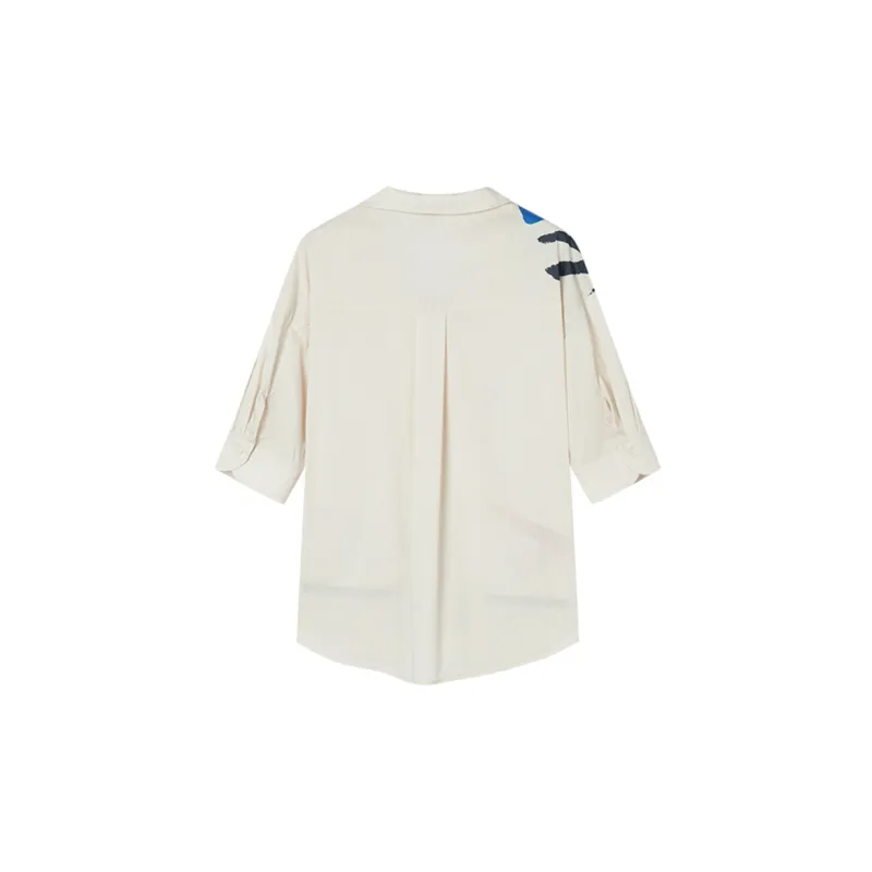DIALOGUE To White X Kaye Levine Co-branded Series Shirts Women's-4