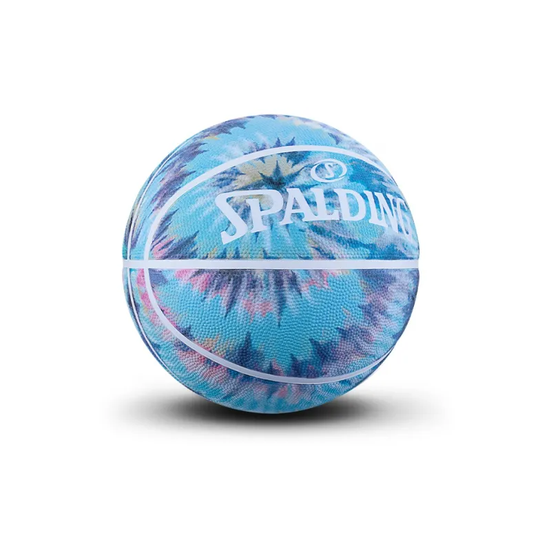 SPALDING Tie dye Series Rubber Basketball Blue Size 7 Training Unisex-2