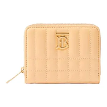 Burberry Lola Bag Lambskin Wallet Women's Beige
